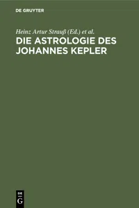 Die Astrologie des Johannes Kepler_cover