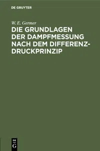 Die Grundlagen der Dampfmessung nach dem Differenzdruckprinzip_cover