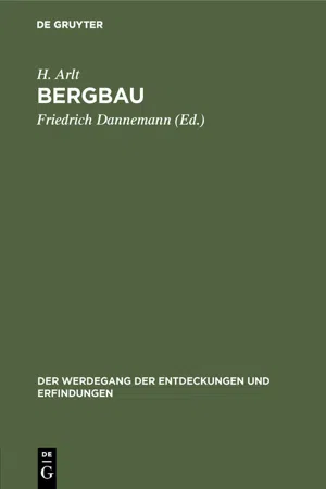 Bergbau