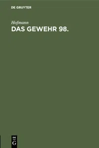 Das Gewehr 98_cover