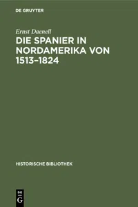 Die Spanier in Nordamerika von 1513–1824_cover