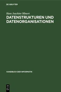 Datenstrukturen und Datenorganisationen_cover