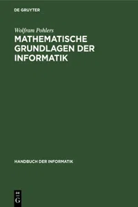 Mathematische Grundlagen der Informatik_cover