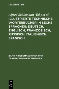 Hebemaschinen und Transport-Vorrichtungen_cover