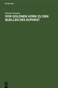 Vom Goldnen Horn zu den Quellen des Euphrat_cover