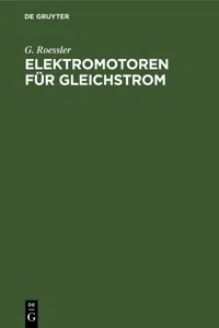 Elektromotoren für Gleichstrom_cover