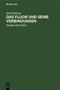 Das Fluor und seine Verbindungen_cover