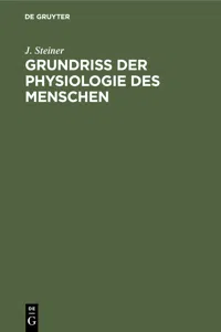 Grundriss der Physiologie des Menschen_cover