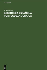 Biblioteca española-portugueza-judaica_cover