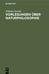 Vorlesungen über Naturphilosophie_cover