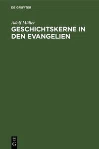 Geschichtskerne in den Evangelien_cover