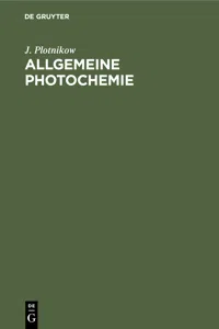 Allgemeine Photochemie_cover