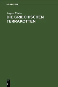 Die griechischen Terrakotten_cover