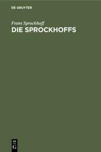 Die Sprockhoffs_cover