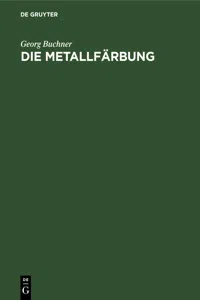 Die Metallfärbung_cover