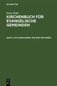 Die Handlungen: Wir sind des Herrn_cover