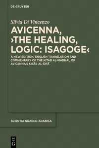 Avicenna, ›The Healing, Logic: Isagoge‹_cover