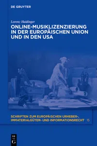 Online-Musiklizenzierung in der Europäischen Union und in den USA_cover