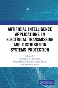 Artificial Intelligence Applications in Electrical Transmission and Distribution Systems Protection_cover