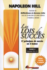 Les lois du succès 3 : Leçons 9 à 12_cover