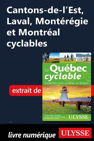 Cantons-de-l'Est, Laval, Montérégie et Montréal cyclables