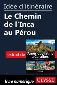 Idée d'itinéraire - Le Chemin de l'Inca au Pérou_cover