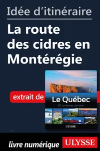 Idée d'itinéraire - La route des cidres en Montérégie_cover