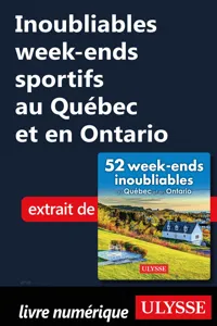 Inoubliables week-ends sportifs au Québec et en Ontario_cover