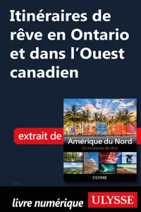 Itinéraires de rêve en Ontario et dans l'Ouest canadien_cover