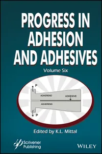 Progress in Adhesion and Adhesives, Volume 6_cover