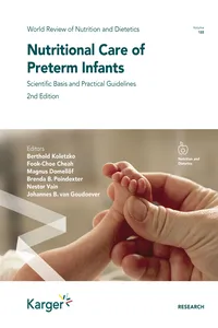 Nutritional Care of Preterm Infants_cover
