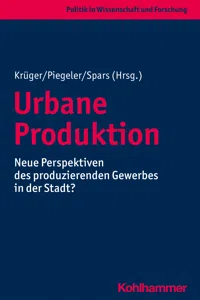 Urbane Produktion_cover