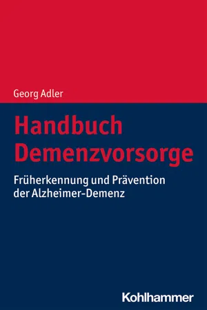 Handbuch Demenzvorsorge