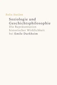 Soziologie und Geschichtsphilosophie_cover