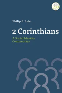 2 Corinthians: A Social Identity Commentary_cover