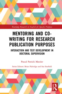 Mentoring and Co-Writing for Research Publication Purposes_cover