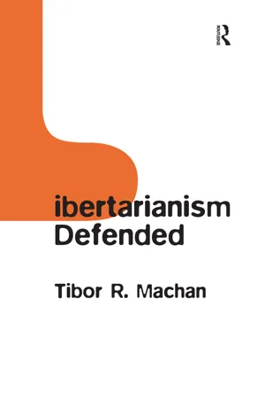 Libertarianism Defended