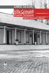 Villa Grimaldi. Historia, testimonio, reflexión. T. 1_cover