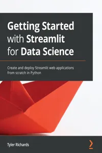Getting Started with Streamlit for Data Science_cover