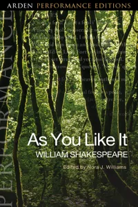 As You Like It: Arden Performance Editions_cover