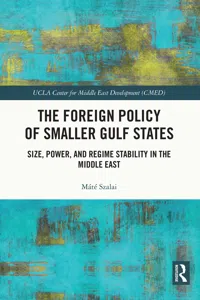The Foreign Policy of Smaller Gulf States_cover