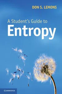 A Student's Guide to Entropy_cover