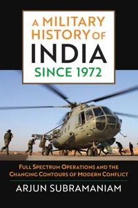 A Military History of India since 1972_cover
