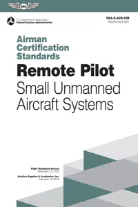 Airman Certification Standards: Remote Pilot - Small Unmanned Aircraft Systems_cover