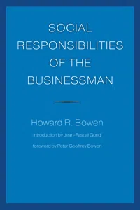 Social Responsibilities of the Businessman_cover