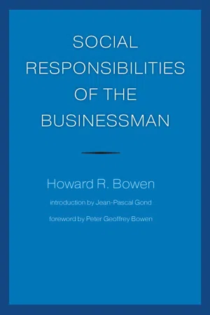 Social Responsibilities of the Businessman