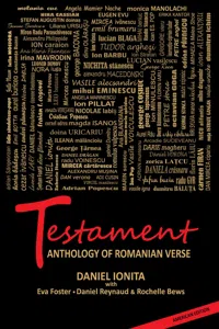 Testament - Anthology of Romanian Verse - English language only_cover