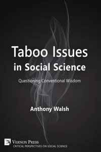 Taboo Issues in Social Science_cover