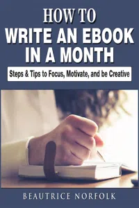 How to Write an eBook in a Month_cover