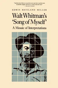 Walt Whitman's "Song of Myself"_cover
